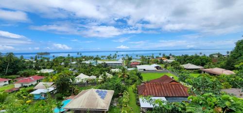 Teahupoo Casa | Bungalow Tipanier - Vue parfaite