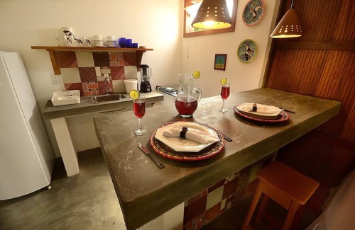 Barra Grande Casa | Bungalow Vermelho Solteiro-praia de Algodões