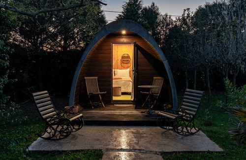 Ronfe Casa | Bungalow Villam con jardín compartido y aire acondicionado