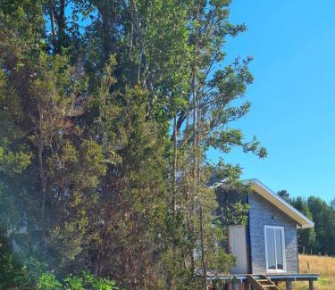 Quellon Apartamento | Cabaña Terraza a las estrellas