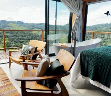 Goncalves Chalet De Esquí | Cabana Nórdica com Maravilhosa Vista da Serra