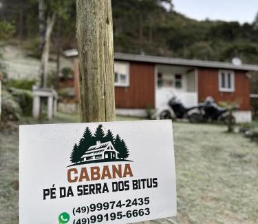 Urubici Cabina | Cabana Pé Da Serra dos Bitus