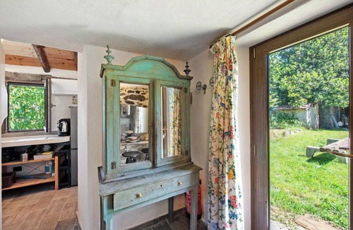 Casaleggio Boiro Cabina | Cabaña 'Delle Castagne' con vistas a la montaña, Wi-Fi y aire acondicionado