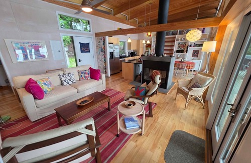 Mount Desert Cabaña | Camp Shulman - elegant new cottage on Long Pond