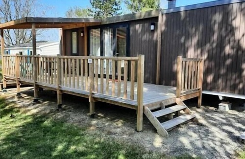 Plouezoch Casa | Camping de la Baie de Térénez*** - Lodge Grand Confort Primel 4 rooms 6 people