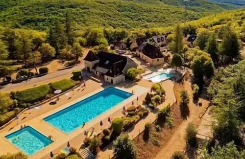Souillac Chalet De Esquí | Camping Domaine De La Paille Basse ***** - Chalet para 6 personas