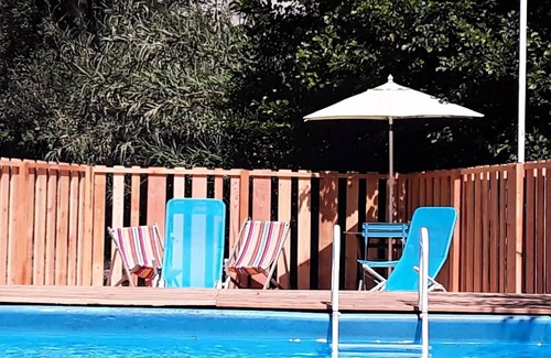 Saint-Jean-de-Valeriscle Casa | Camping L'Orée des Cévennes ** - Mobile Home Trigano AIR CONDITIONED 5 people