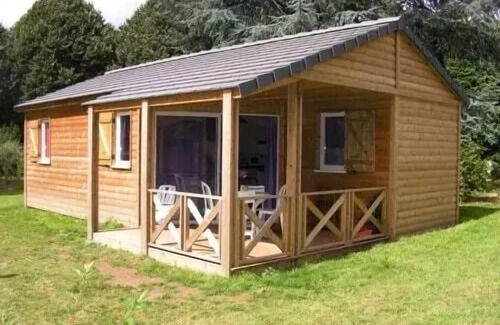 Saint-Nicolas des Eaux Chalet De Esquí | Camping Le Clos du Blavet *** - Chalet Fabre 6 persons