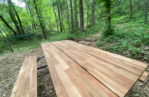 Zirconia Alquiler De RV | Campsite 2 - Creekside on 38 acres- biking and hiking trails