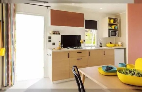 Moustiers-Sainte-Marie Casa | Campsite Tikayan Saint Clair*** - Mobile home Colorado Confort 3 rooms 4/6 people Air-conditioned