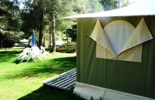 Champagnac-le-Vieux Casa | Camping La Chanterelle *** - Toilé Laguna Bungalow 3 Habitaciones 5 Personas