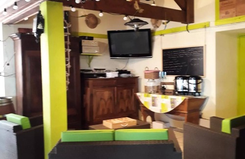 Peyrignac Chalet De Esquí | Campsite LA GARENNE *** - 15 Chalet Les Pivoines 40m2 + TV + Covered terrace+ Dishwasher 5 people