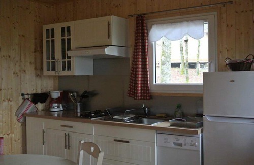 Peyrignac Chalet De Esquí | Camping La Garenne *** - Peonías Chalet 3 habitaciones 5 Personas