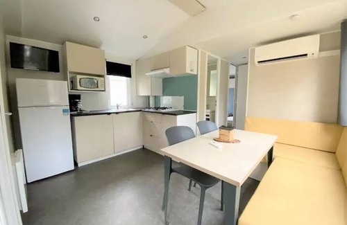 Saint-Leu-dEsserent Casa | Campsite Le Pré des Moines *** - Mobile home ESTRAGON ++ 3 bedrooms 2 to 8 people - 2 pers. included in the tariff