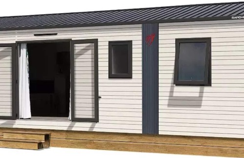 Quettehou Casa | Campsite Le Rivage **** - Mobil Home Premium - 3 bedrooms 6 people