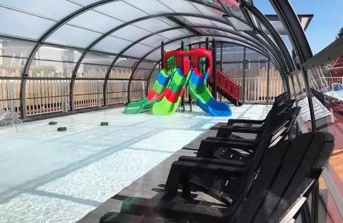 Quettehou Casa | Campsite Le Rivage **** - Mobil Home Premium - 3 bedrooms 6 people