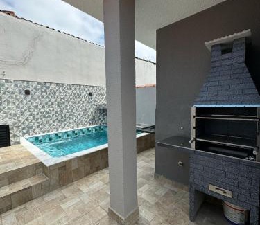 Tupy Casa | Casa em Itanhaém com Piscina Alto Padrão Próximo da Praia