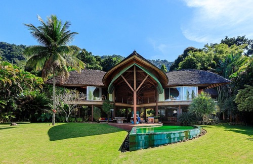 Mombaca Villa | Casa Folha - Mansión de lujo en Angra dos Reis - Ang004