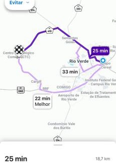 Rio Verde Casa | Casa Recanto 2 quartos