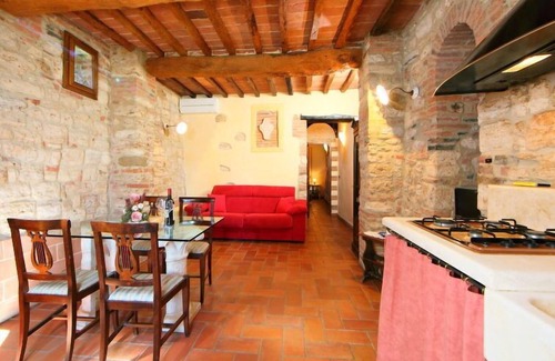 Serre di Rapolano Apartamento | Apartamento Casale Ischieto en Serre di Rapolano - 2 personas, 1 dormitorios