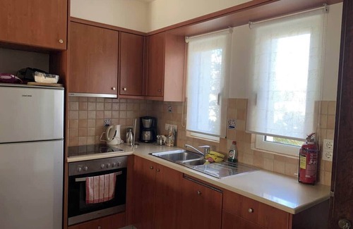 Maleme Casa | Cassiopeia 1BR Apt on Beach with Pool