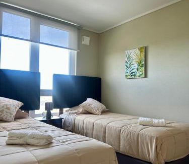 Los Angeles Apartamento | Central depto 2 dormitorios en distrito Icono