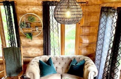 Saint-Gabriel-de-Valcartier Chalet De Esquí | Chalets Terre de l 'Orme Chalet Bois Rond à SGDV