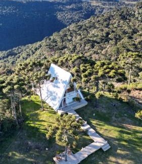 Urubici Cabina | Chalé Aframe- Benta Rosa Chalés de Luxo
