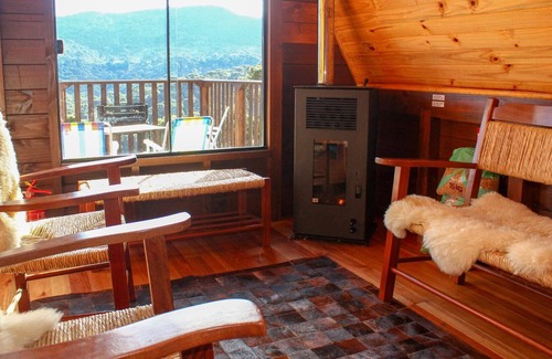 Vacas Gordas Chalet De Esquí | Chalé com lareira, Wi-Fi e churrasq em Urubici/SC