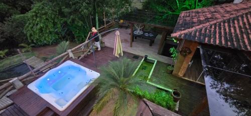 Caruru Cabina | Chalé Familiar com Jacuzzi e Piscina