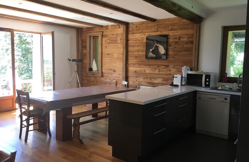 Albiez-le-Jeune Chalet De Esquí | Chalet 12 personas - Saboya - 160m2 - Hermoso balcón con vista a las Aiguilles d'Arves