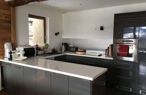 Albiez-le-Jeune Chalet De Esquí | Chalet 12 personas - Saboya - 160m2 - Hermoso balcón con vista a las Aiguilles d'Arves