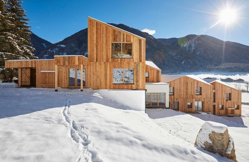 San Martino Apartamento | Chalet 'Blasla Olben 2-3P 2' con vistas a la montaña, terraza compartida y Wi-Fi