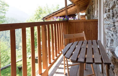 Marmora Chalet De Esquí | Chalet 'Civico 5' con vistas a la montaña, jardín compartido y Wi-Fi