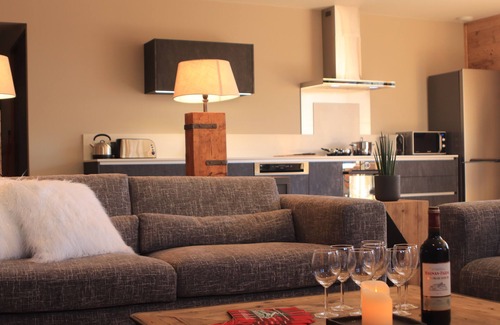 Villard-Reculas Chalet De Esquí | Nuevo 2019! Excepcional chalet moderno con zona de bienestar, ski-in ski-out