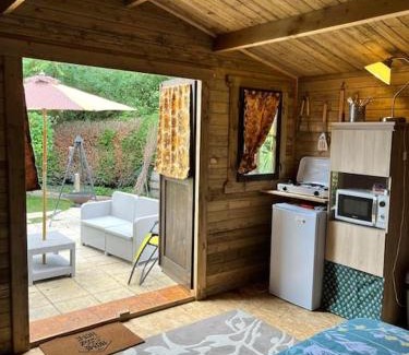 Parigne Chalet De Esquí | Chalet dans notre jardin