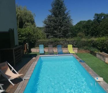 Montevrain Casa | CHALET DU LAC PISCINE à 5 MINUTES DE DISNEY TGV RER