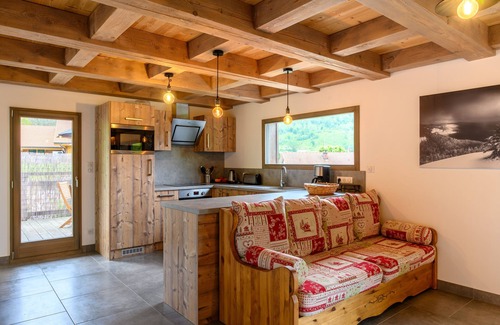 Cornimont Chalet De Esquí | Chalet 'Du Piedmont' con vistas a la montaña, terraza privada y Wi-Fi