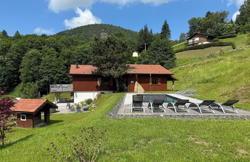 Bussang Chalet De Esquí | Chalet du Pommery, Vosges, Nordic bath, sauna
