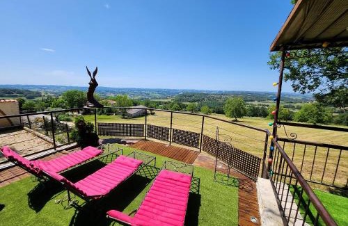 Montmurat Chalet De Esquí | CHALET EN RONDINS AVEC SPA - 5 personnes