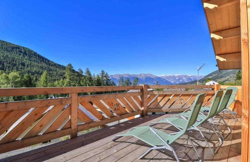 Les Orres Chalet De Esquí | Chalet Haut de Gamme 4* for 12pers with Jaccuzzi, Sauna+Gym