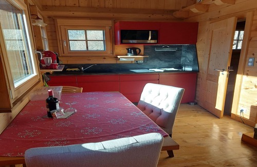 Travexin Chalet De Esquí | Chalet en La Bresse con Vistas al Valle