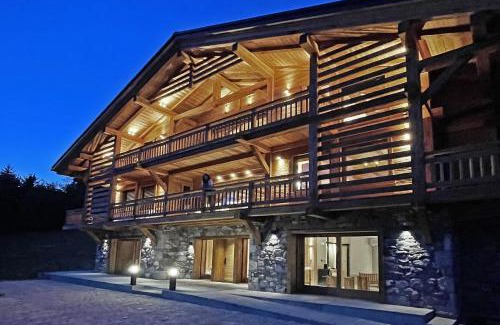 Manigod Chalet De Esquí | CHALET LA MANIGODINE Piscine 18-24 pers