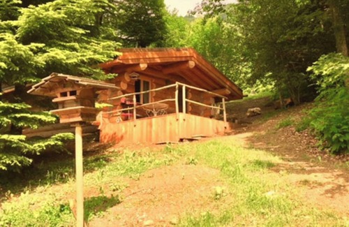 Collonges-sous-Saleve Cabina | Chalet 'Les 13 Arbres' with Mountain View, Wi-Fi and Air Conditioning