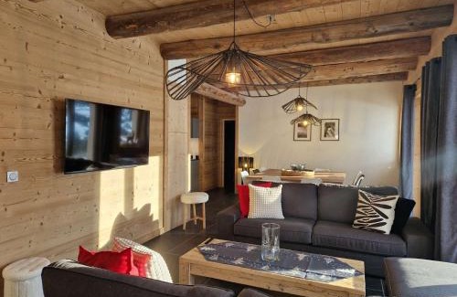 Beaufort Apartamento | Chalet lumineux à Arêches-Beaufort avec terrasse et cuisine équipée - FR-1-342-332