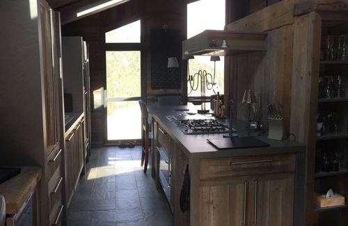 Peisey-Nancroix Chalet De Esquí | Nueva casa de lujo 14 personas piscina cubierta y sauna