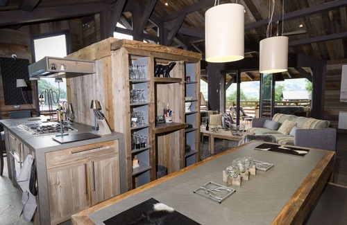 Peisey-Nancroix Chalet De Esquí | Nueva casa de lujo 14 personas piscina cubierta y sauna