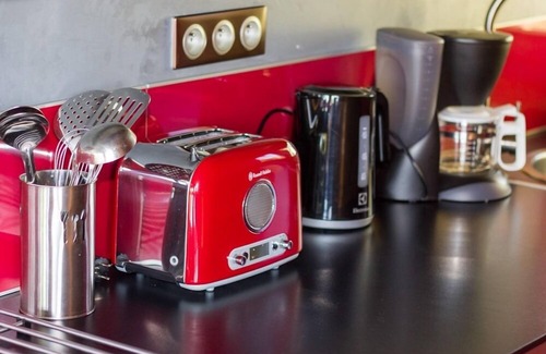 Loubeyrat Chalet De Esquí | Chalet-Baño tipo “wet room”-Vista a la Montana-Gîte Myrtille