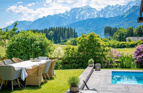 Adnet Casa | Chalet Wiesengut Romantic secluded location with pool and whirlpool