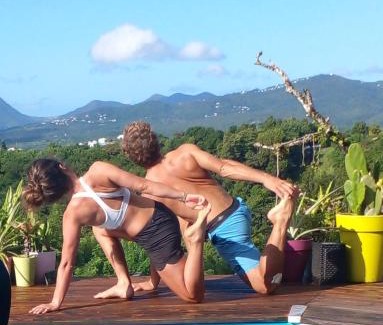 Riviere-Salee Cama Y Desayuno | Chambre chez l'habitant avec piscine privative et vue panoramique sur la mer des caraïbes